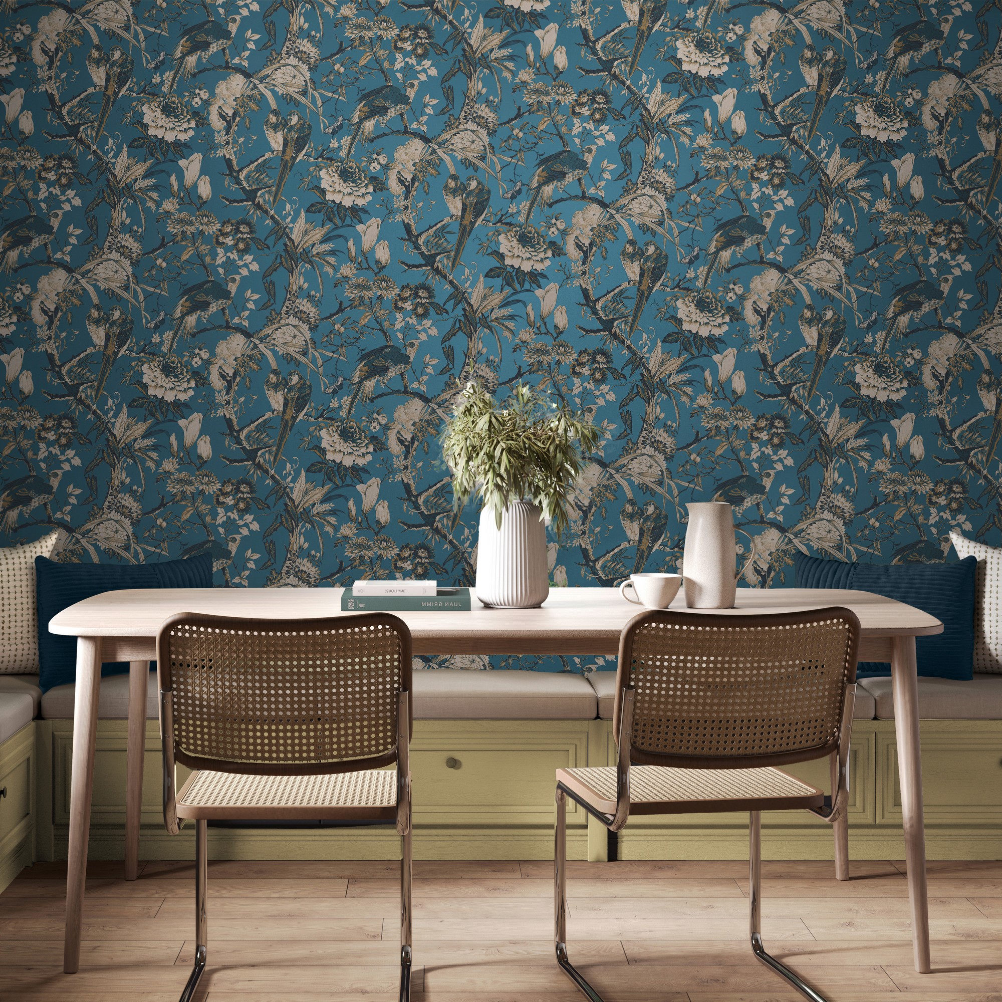 Perrow Wallpaper 127911 By Graham Brown In Blue